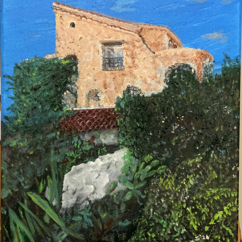 Villa du vieux Antibes
11x14
Painted 14 Jun 2026