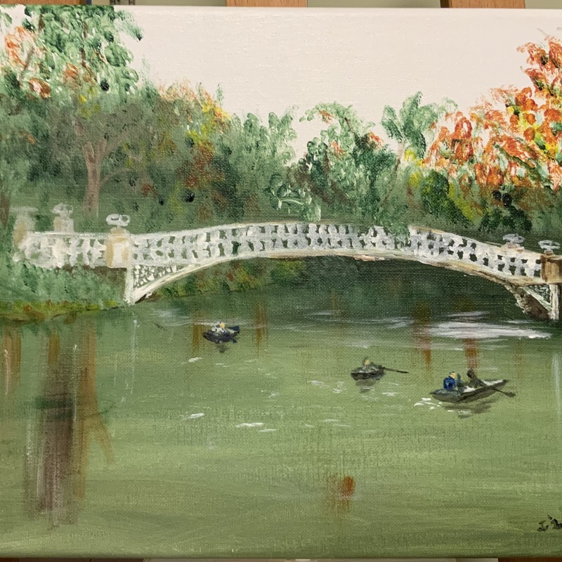 Central Park Rowing
11x14
Painted 31 May 2026