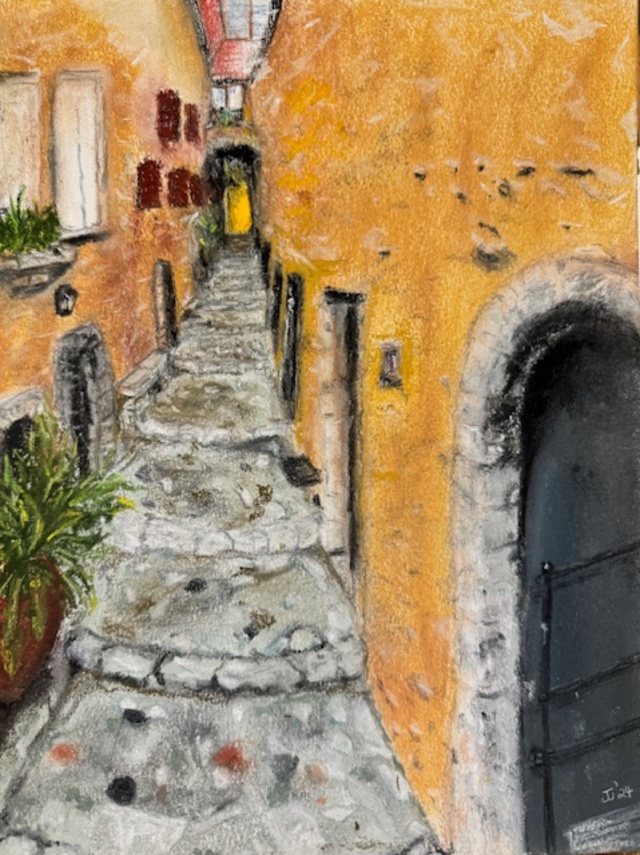 Stairway in St. Paul de Vence France