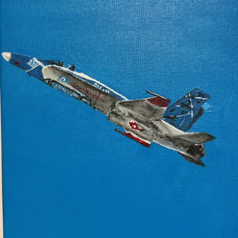 Fighter jet based on photo taken at Air show in Halifax, Nova Scotia.