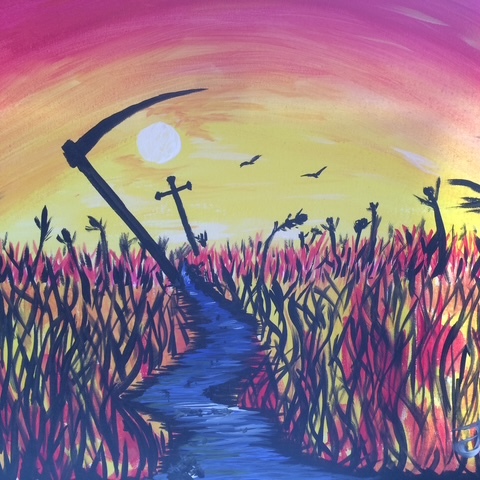 Halloween Paint Nite